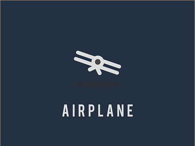 Airplane logo design icon logo