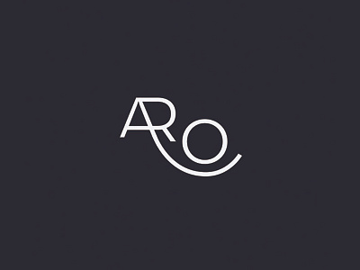 Illegible Arlo branding brandmark custom wordmark logo monogram wordmark
