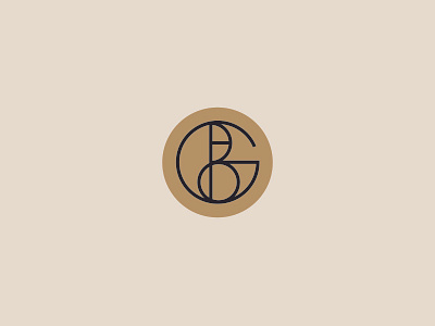 Geo Monogram by Brit Blankenship on Dribbble