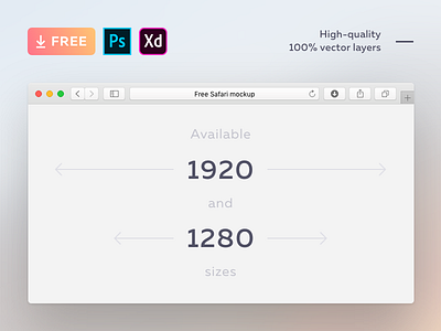 Download Vector Browser Mockup Designs Themes Templates And Downloadable Graphic Elements On Dribbble