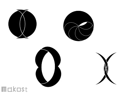 Logo experimenting 2d adobeillustator art black white branding clean concept design dribbble flat icon illustration illustrator art logo minimal vector