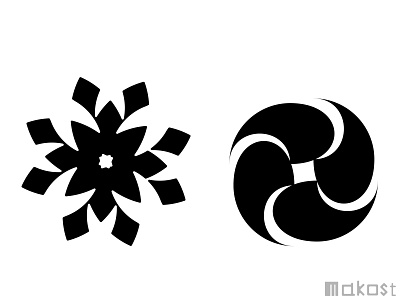 Circular pattern experimenting 2d adobeillustator black black white branding circular clean concept design dribbble flat icon illustration illustrator art minimal typography vector