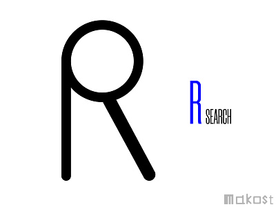 Rsearch logo 2d adobeillustator art branding clean colors concept design dribbble flat icon illustration illustrator art lettering logo minimal type typography ui vector