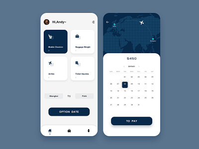 Check-in application ui ux 图标 应用 设计