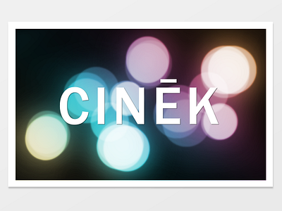 Cinek Bokeh Realism bokeh circles vibrant