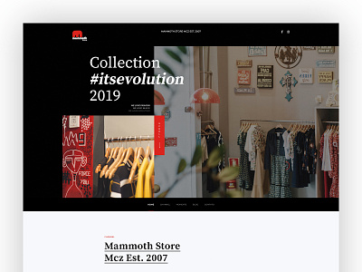 Mammoth Store - Website