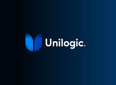 Unilogic brand brand and identity branding branding and identity design logo logotype typo logo typogaphy