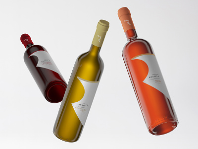 Rosella Crianza Wine brand brand and identity branding design logo logotype typogaphy wine label
