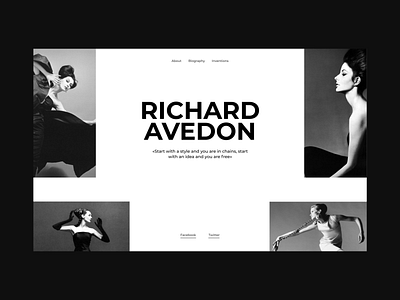 Richard Avedon, photographer