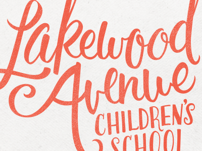 LACS branding hand drawn identity lettering script typography whimsical