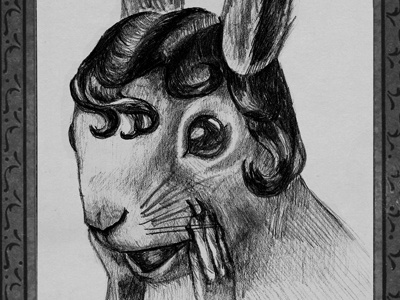 Squirrel Portrait drawing pencil squirrel