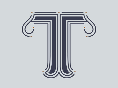 T alphabet drop cap illustrator letter lettering t typography