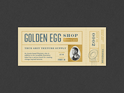 Golden Tickets design gold layout print sans serif ticket typography