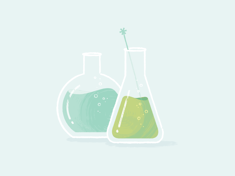 Beakers beaker bubbles chemistry illustration illustrator spot test tube texture vector