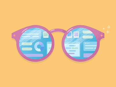 UI Trends branding illustration sunglasses texture trends ui vector