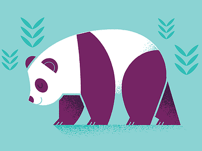 Panda illustration panda texture vector