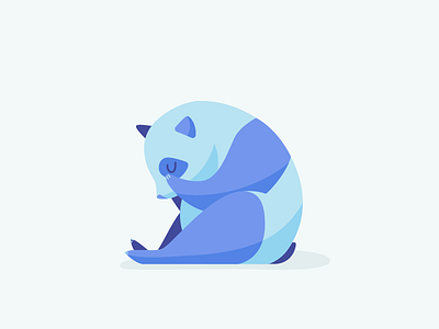 Sad Panda 404 animal branding illustration illustrator panda vector
