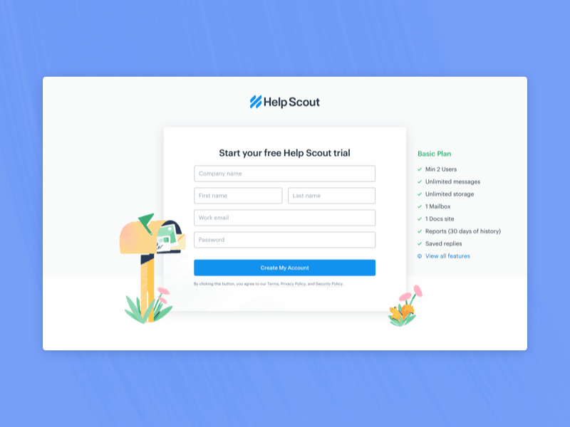 Sign Up Pages illustration onboarding pricing sign up tiers ui