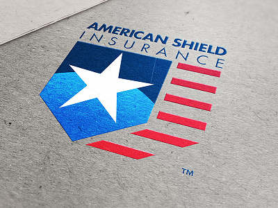 American Sheild Logo branding identity logo