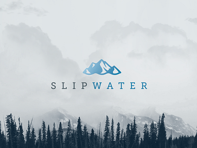 SlipWater Logo branding graphic design logo