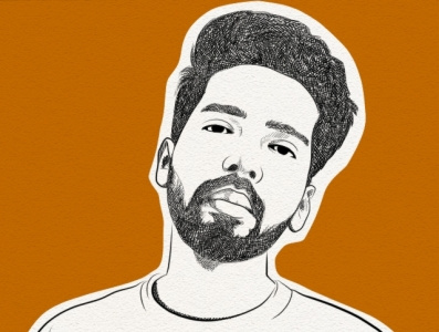 Armaan Malik armaanmalik business illustration celebrity digital art digital illustration illustration indian minimalist music pen and ink portrait portraitillustration