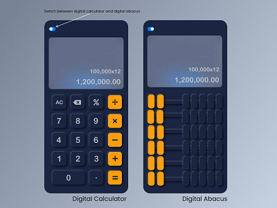 Daily UI #004 . Calculator dailyui day 4 ui ux