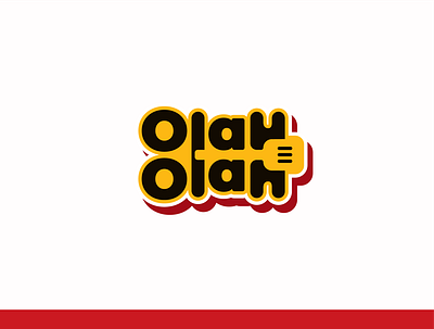 Olah Olah Logo Design Concept branding design illustration logo typography