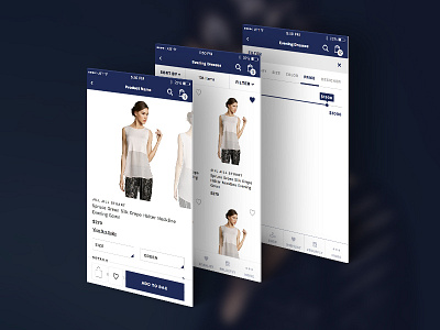 iOS Mobile Shopping App ecommerce ios mobile shopping ui ux