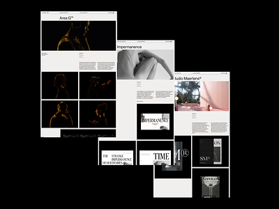Studio—BA® Design⁠⠀ agency branding design minimal motion typography ui ux web web design website