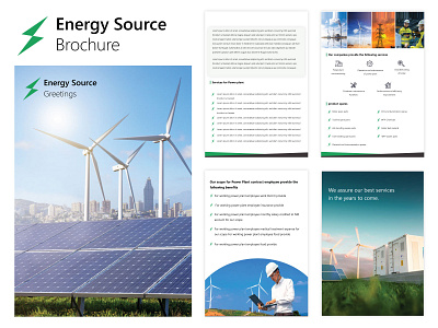 Energy Source Design branding graphic design typography