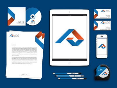 Branding JAC architecture blueprints branding build logo