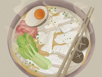 3-Illustrations of everyday delicacies