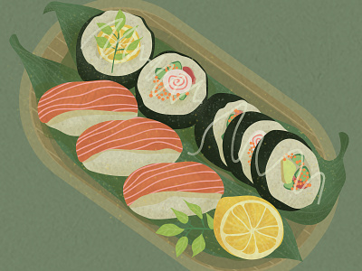 7-Illustrations of everyday delicacies 插图