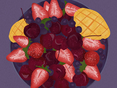 8-Illustrations of everyday delicacies