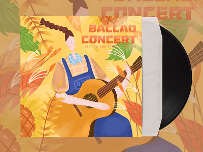 Ballad concert 插图 设计