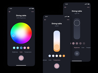 Bulbrite® Solana App android app ios mobile motion design product design ui ux ux ui