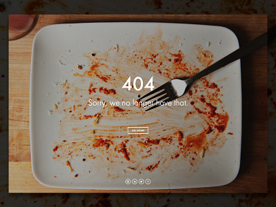 Personal Site - 404 Page