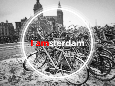 Amsterdam amsterdam bicycles bikes city gotham netherlands photograph playoff rebound typography winter