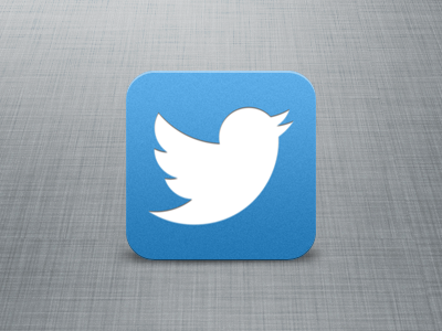Twitter iOS icon icon ios iphone mobile new twitter twitter twitter bird