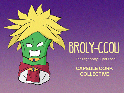 Broly-ccoli broly broly ccoli capsulecorpcollective dbz dragonballz illustration vector