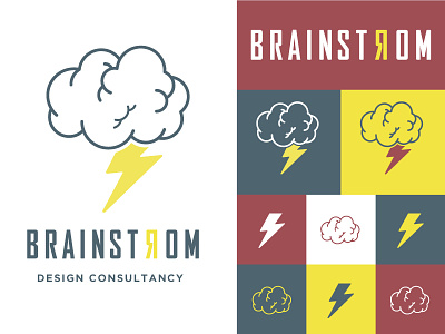 Brainstrom Design Consultancy brainstrom branding logo vector visual identity