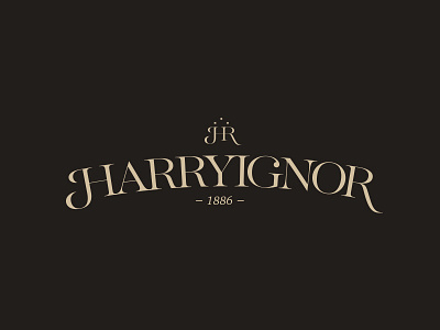 Harry Ignor brand elia harry hotel identity italian italy logo mark monogram pirazzo symbol