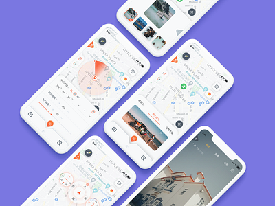 map app design ui