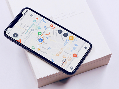 map app design ui