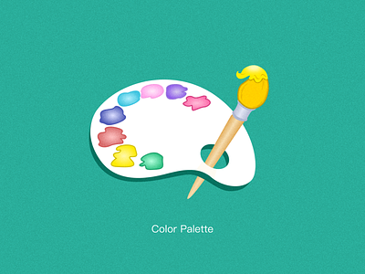 Color Palette app design graphic design illustration ui