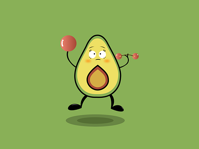 Avocado image design