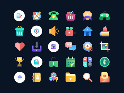 30 icon designs