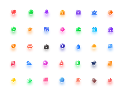 colorful icons