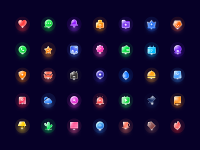 colorful icons app branding computer date design graphic design home icon illustration light logo map mobile phone search typography ui ux vector weather
