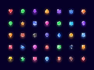 colorful icons